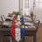 Gojart Rectangle Striped Polyester Table Runner