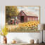 Dobrinka Sunflowers and The Tractor Shed IV - Sunflowers, art mural-625673114-625673110-736447481
