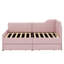 Lit de jour en velours en L Comfy-114355921