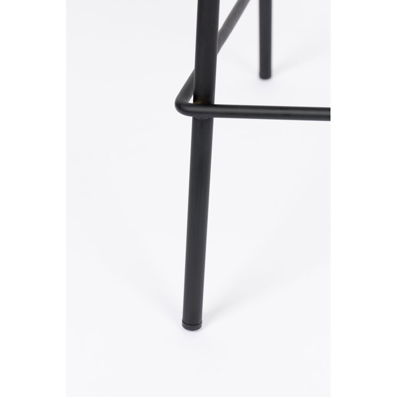 Jolien 26'' Counter Stool, Dark Gray, Black