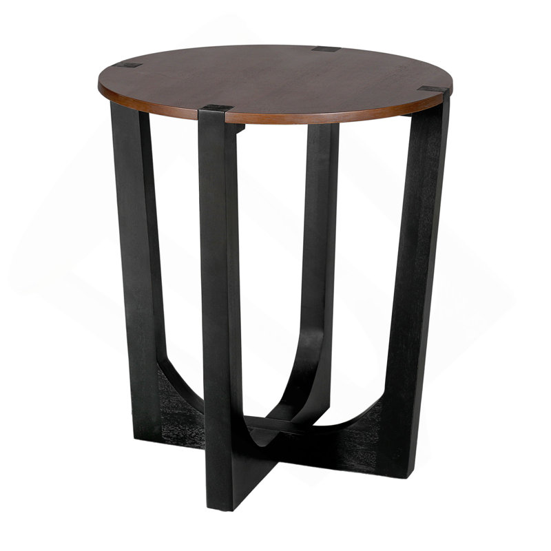 ACACIA SOLID WOOD SIDE TABLE