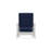 Leeward Marine Grade Polymer Deep Seating Cushion Arm Chair with Hidden Motion-98358930-98358931