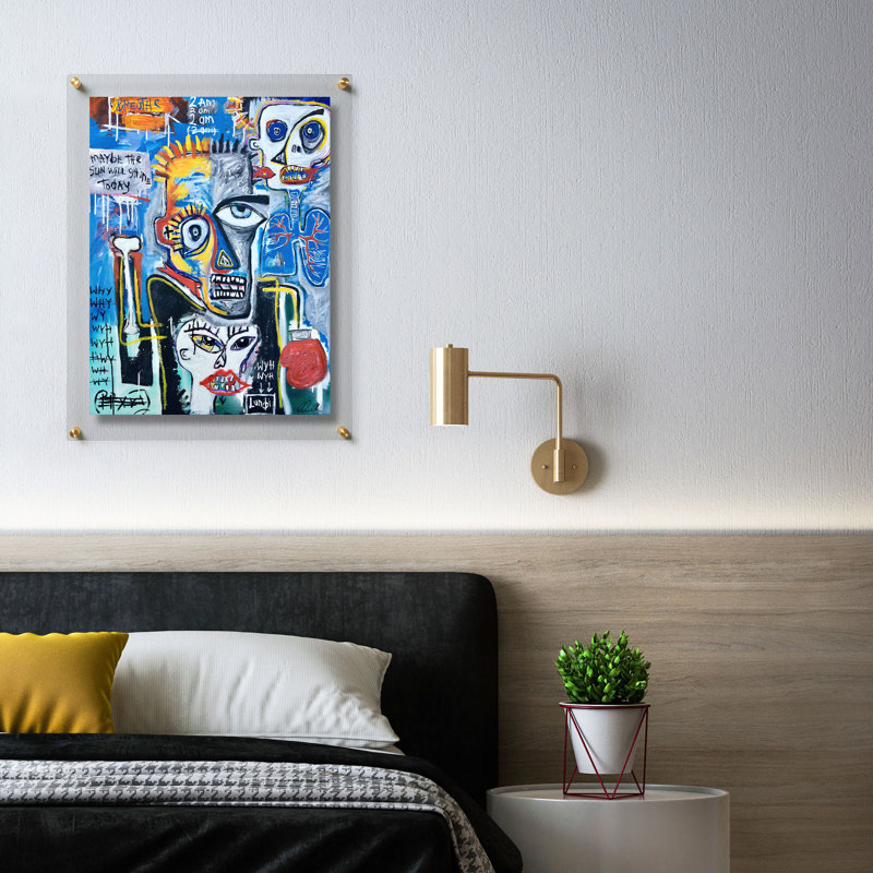 Maybe The Sun Will Shine Today by Gareth Maguire, Silver/Clear Floater Framed, 24" H x 18" W