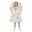 Sweat à capuche surdimensionné pour enfants, chandail en molleton portable, cadeau pour adolescent-357366633