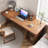Walnut Rectangular Solid Wood desks-107510526-107510525
