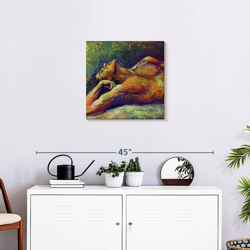 Mâle érotique, H 20 po x l 20 po