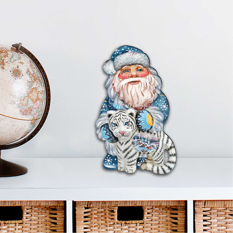 Père noël décoratif tiger