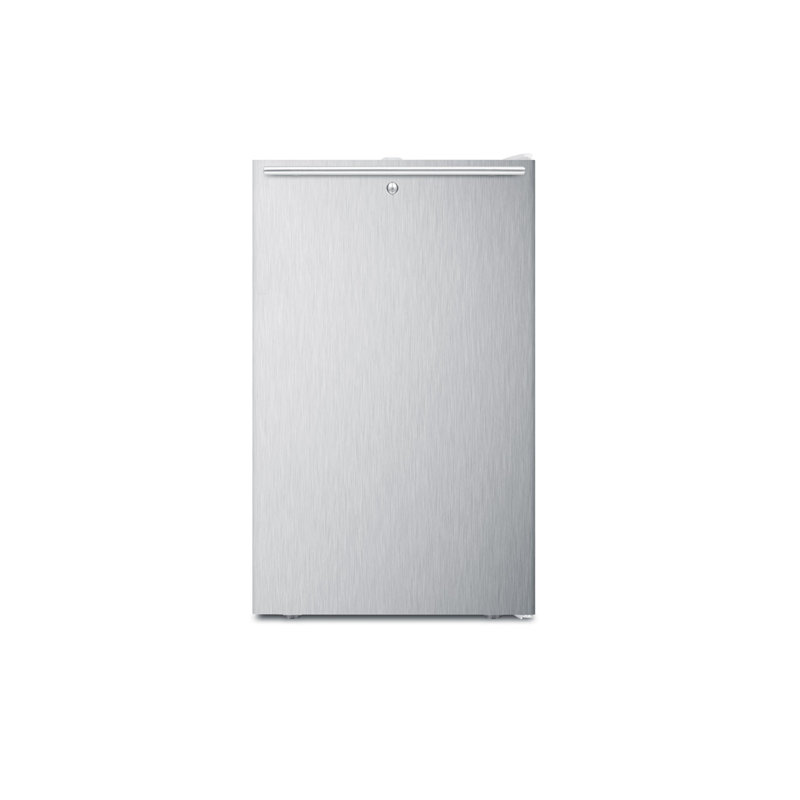 2.8 Cubic Feet Upright Freezer with Adjustable Temperature Controls, Reversible