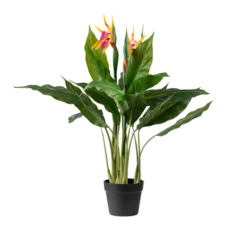 83cm Faux Bird of Paradise Tree with Flower