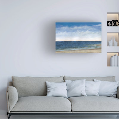 Highland Dunes Michael Willett Beachfront Arrival II Canvas Wall Art