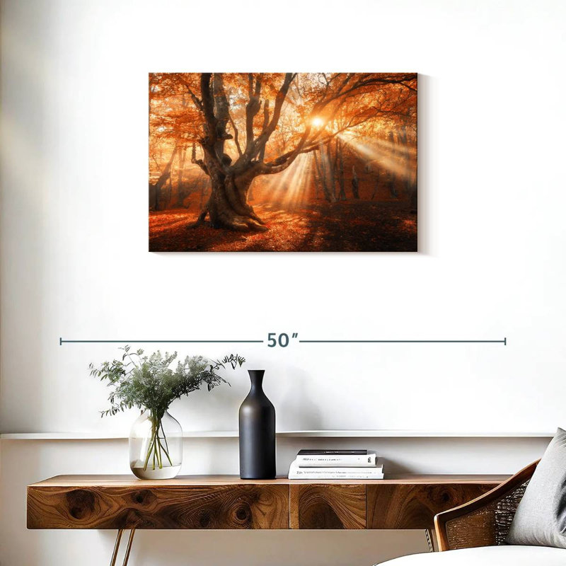 Lumière du soleil d'automne Alvord, H 20 po x l 30 po