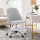 Task Chair Office Desk Chair Make Up Chair With Wheels(Set Of 2)
