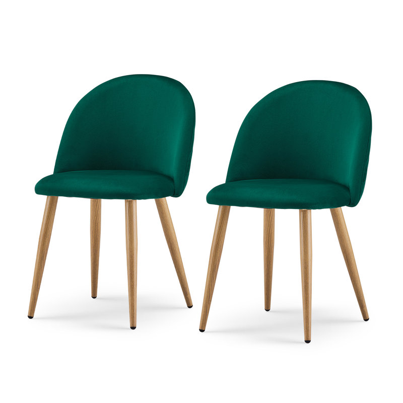 Revamp Upholstered Dining Chair, Green