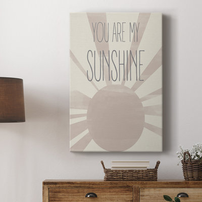 Sunshine -Custom Wrapped Gallery Cavas