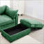 Luxueux canapé en velours vert RSF avec un confort moelleux et un design élégant pour les intérieurs modernes-223793407