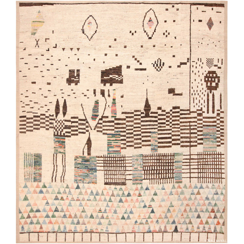 One-of-a-Kind 12'6" X 14' Hand Knotted Area Rug