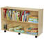 8 Compartment Manufactured Wood Book Display