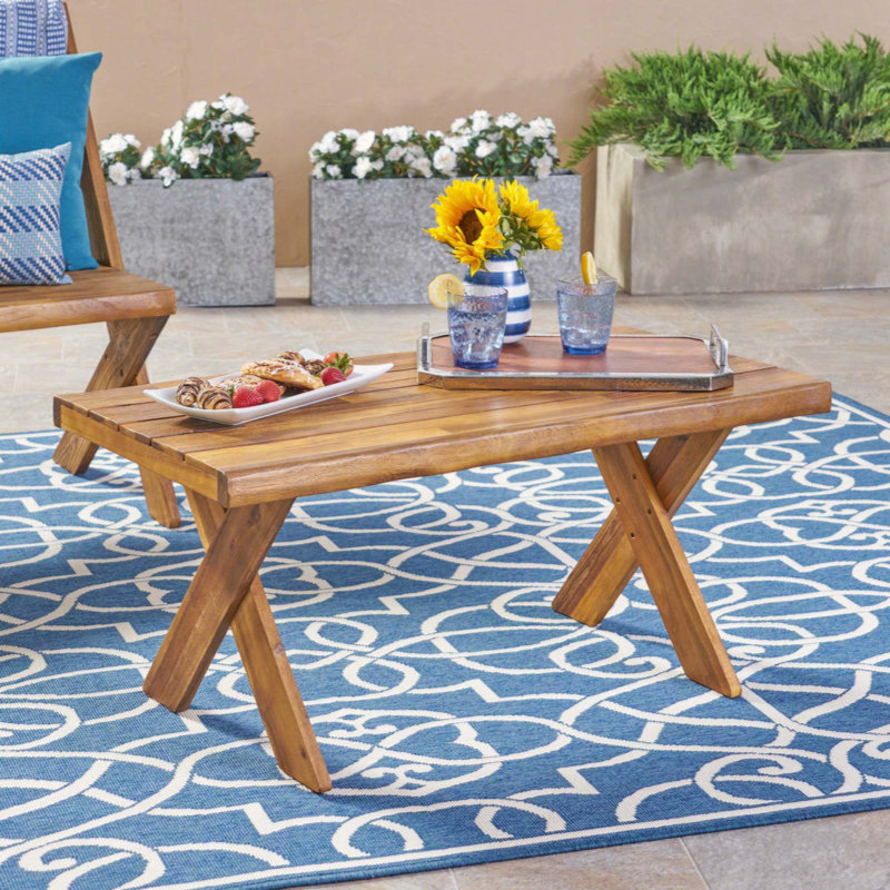 Table basse Rustic Sandblast