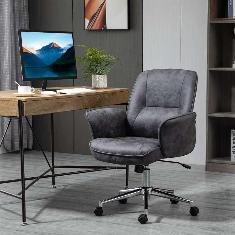 Ametra Office Chair, Dark Gray