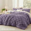 Ensemble d'édredon pour lit ferme à carreaux touffeté Boho, 230GSM-1977154695-1960535229