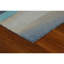 Tapis bleu / gris à motif abstrait touffeté Labomber-28761441