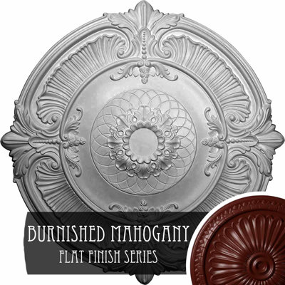 Médaillon de plafond Endurathane Attica, diamètre extérieur 39 1/2 po x P 2 1/2 po (convient aux auvents jusqu'à 3 3/4 po)
