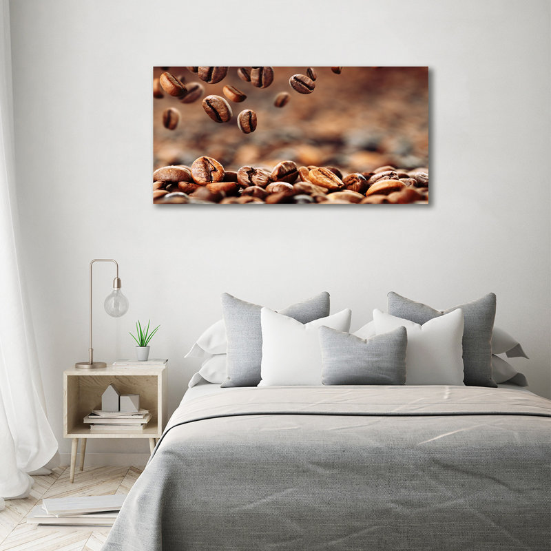 Coffee Beans - Wrapped Canvas Print