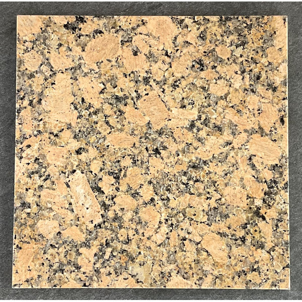 12" X 12" Giallo Fiorito Ganite Wall And Floor Tiles