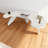 White Free Form Solid Wood desk-525211548-525211549