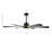 60“ Modern Large 6-Blade Ceiling Fan With LED Lights and Remote Control-2108759257-2108759262