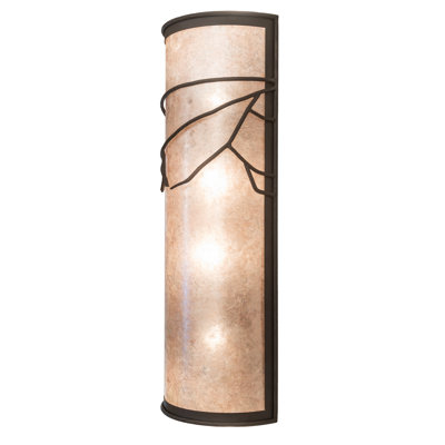 2 - Light Flush Mounted Sconce