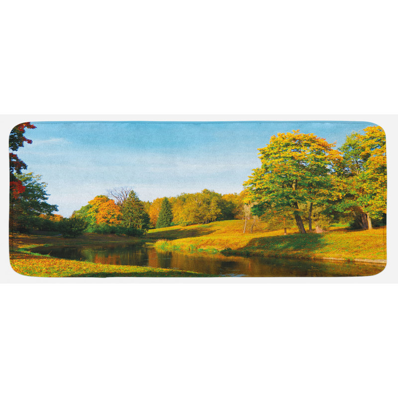 Tapis de cuisine paysage