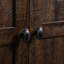 Armoire de rangement à finition noyer, organisation flexible, tiroir coulissant, petits espaces, différentes pièces, construction en bois d'ingénierie, assemblage simple et polyvalent, finition multiple personnalisée