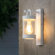 Dusk To Dawn Outdoor Lighting Wall Sconce,Modern Exterior Porch Light Fixture Aluminum With E26 Base 14In For House Patio Garage Front Door,Max 28W