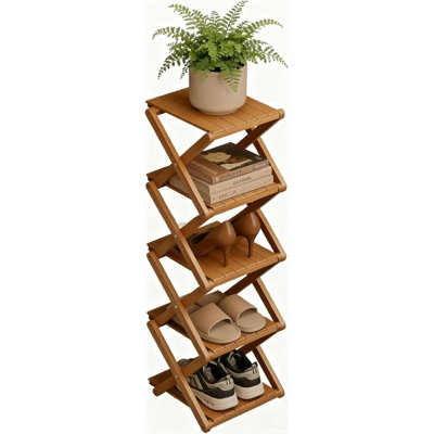 Bamboo Shoe Rack