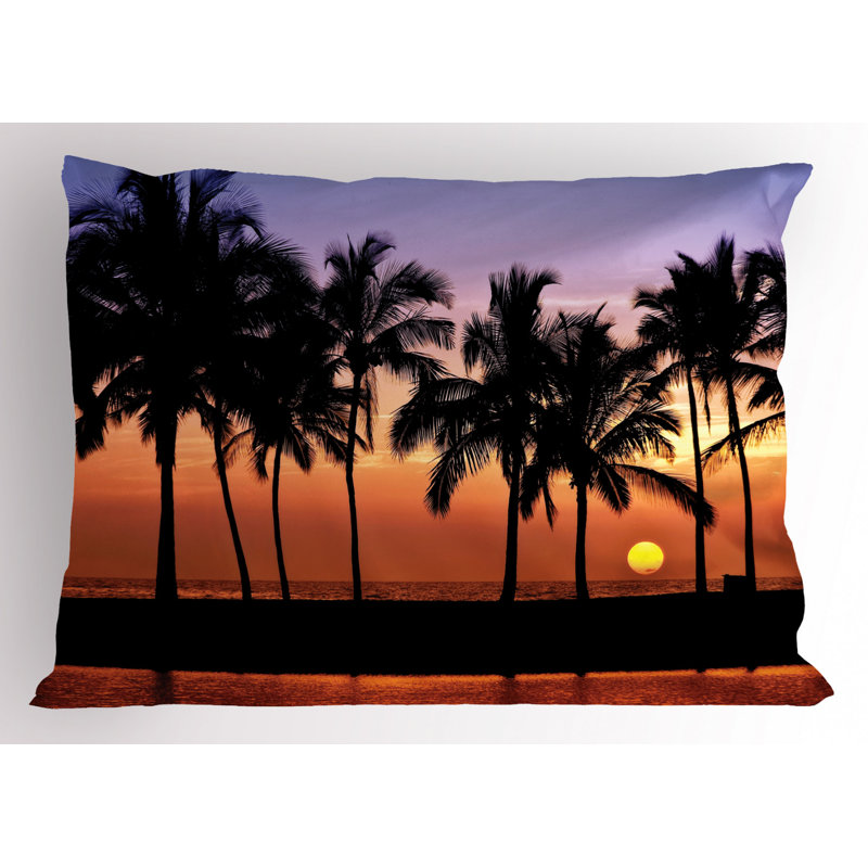 Sun Polyester Sham Set, Queen