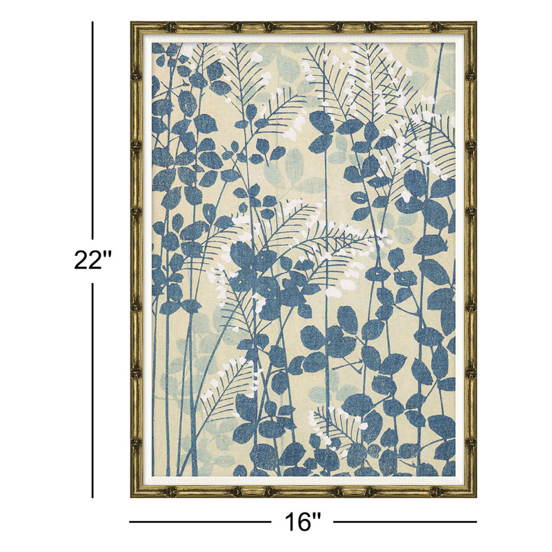 «Asian Textile Patterns» par Amelia, impression encadrée