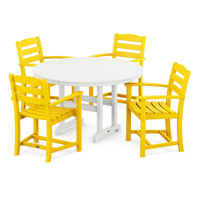 Ensemble repas 5 pièces POLYWOOD La Casa Café
