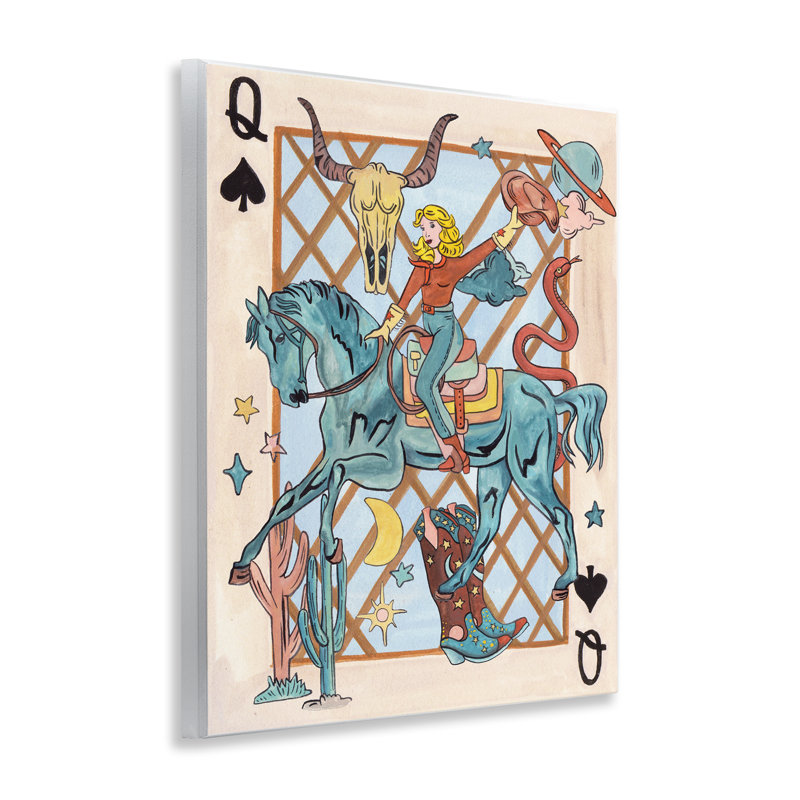 «Cowgirl Queen of Hearts» par Joris Hoefnagel