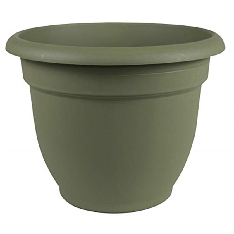 Ketzaly Pot Planter, 10.25" H x 13" W x 13" D,  Living Green