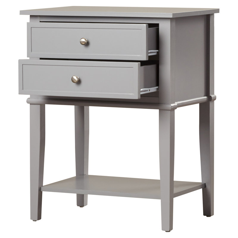Jesse End Table, Grey