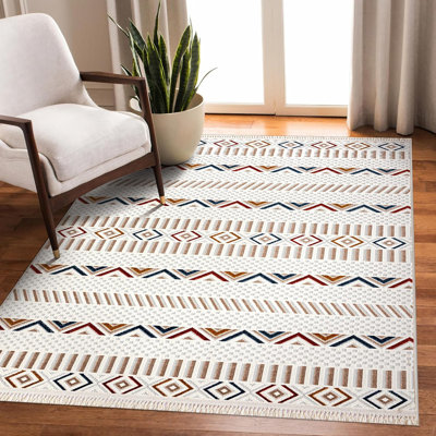Modern Area Rugs for Living Room Soft Bedroom Rug Low Pile Floor Carpet Non Slip Entryway Rug CES03