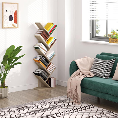 Leftera 40cm W Geometric Bookcase