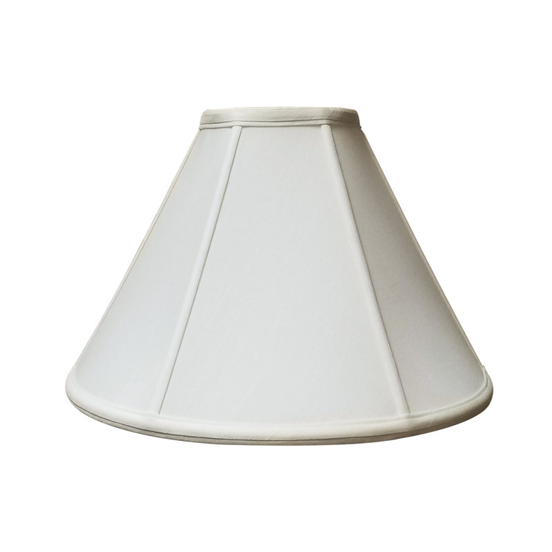 10'' H Empire Lamp Shade, White/Off White