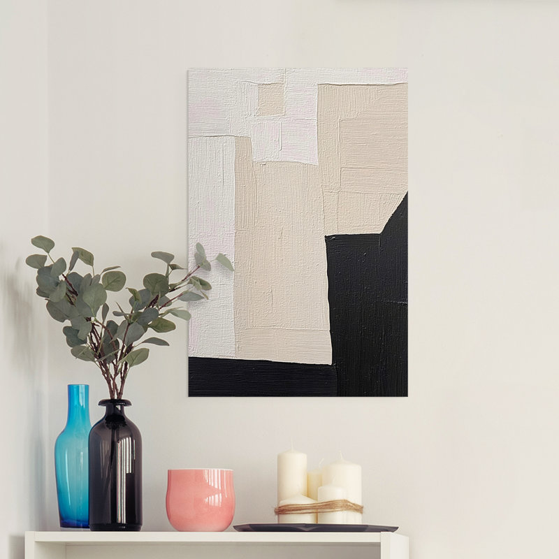 Série ABSTRACT DCL - Impression sur toile seulement - NON-CADRE, H 48 po x l 32 po