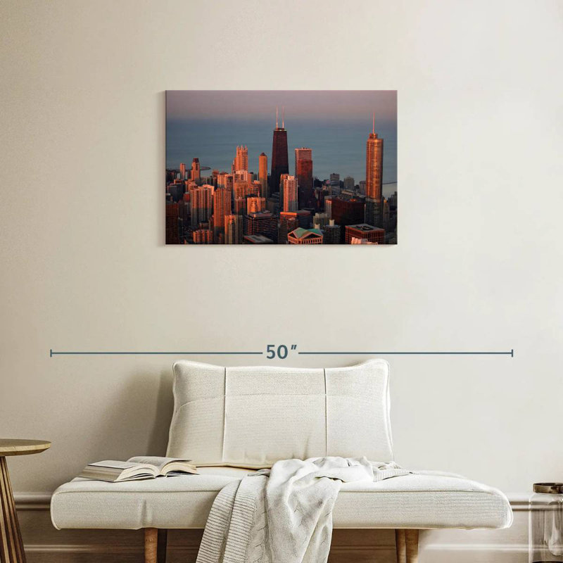 Sirci Chicago Sunset Glow, H 20 po x l 30 po