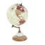 Globe terrestre en bois de manguier