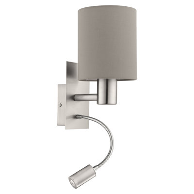 Bedsworth Stainless Steel LED Armed Sconce