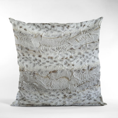 Animal Print Reversible Throw Pillow