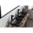 22" X 14" Matte Black Glass Bathroom Sink. Faucet And Pop-Up Drain. Classic Style. Rust Corrosion . Complete Package Sink . 4". Includes & Streamlined Design. Solution